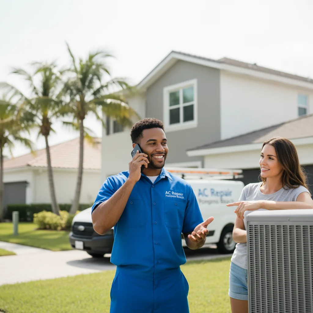 AC Repair Pompano Beach customer support in North Bloomfield